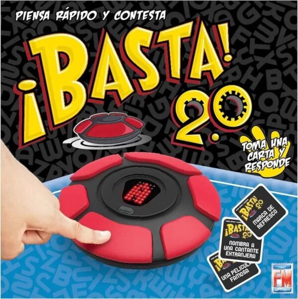 Nuevo Juego Basta 2.0 - Juego de Mesa Familiar y Divertido | Reta tu Mente con Palabras
