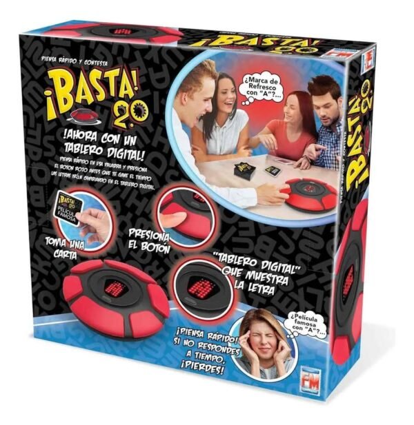 Nuevo Juego Basta 2.0 - Juego de Mesa Familiar y Divertido | Reta tu Mente con Palabras - Imagen 3