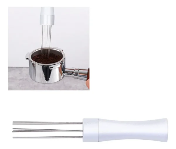 Distribuidor De Café Expreso Con Aguja Agitadora – Herramienta Barista Profesional - Imagen 2